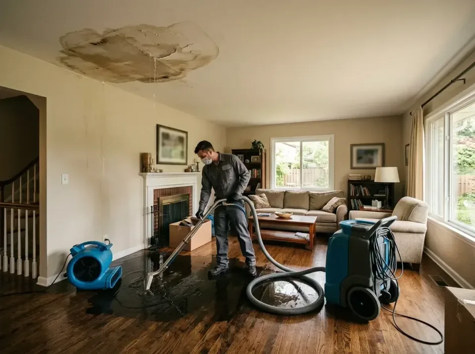 attic-pipe-burst-ceiling-drip-008 — frequently asked questions, Water Damage Restoration & Carpet Care in Harrah, OK